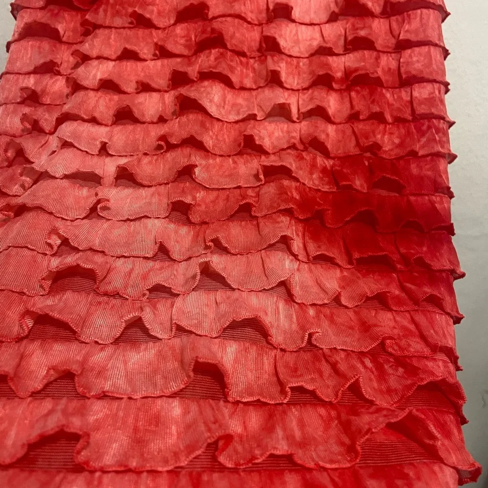 INC Ruffled Sleeveless Layered Top - Picture 4 of 6